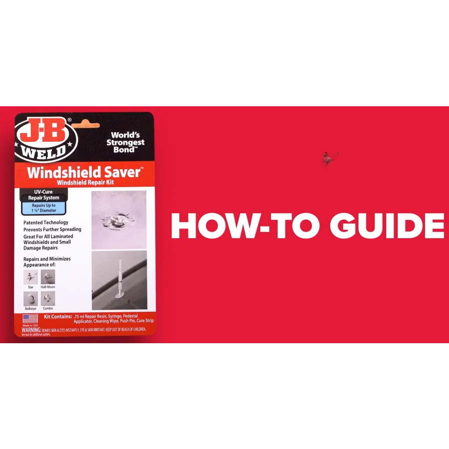 How To Use Windshield Saver Kit
